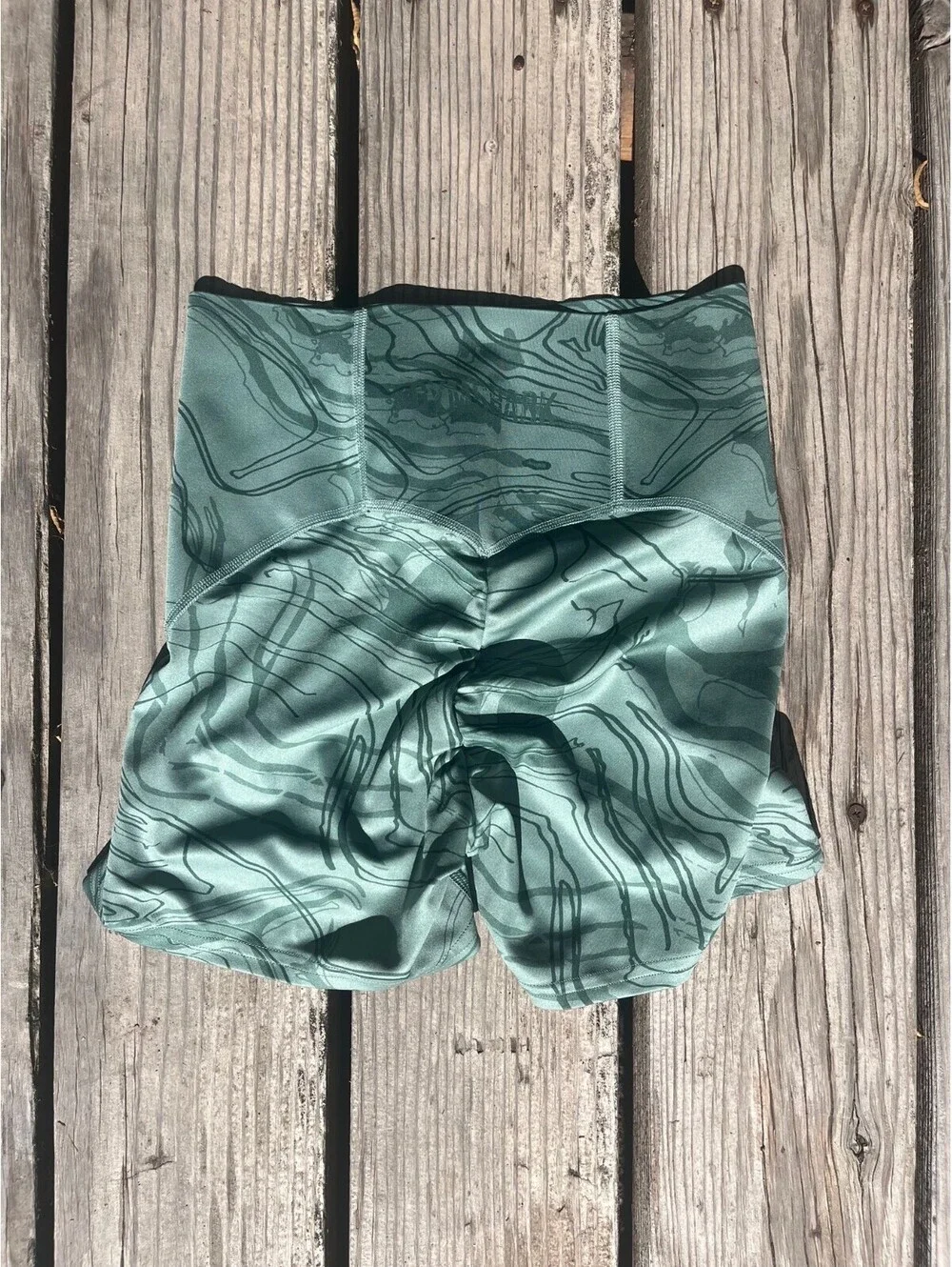 Gymshark GS Power Support Women's Athletic Gym Fitness S Small Shorts Green